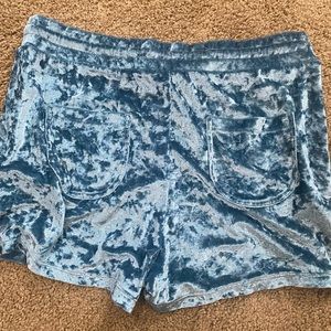 BuffBunny Crushed Velvet Shorts